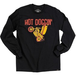 Hot Doggin' LS Shirt - Black