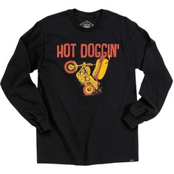 Hot Doggin 'LS shirt - zwart