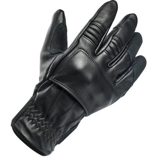 Biltwell Belden Handschuhe - Schwarz / Schwarz