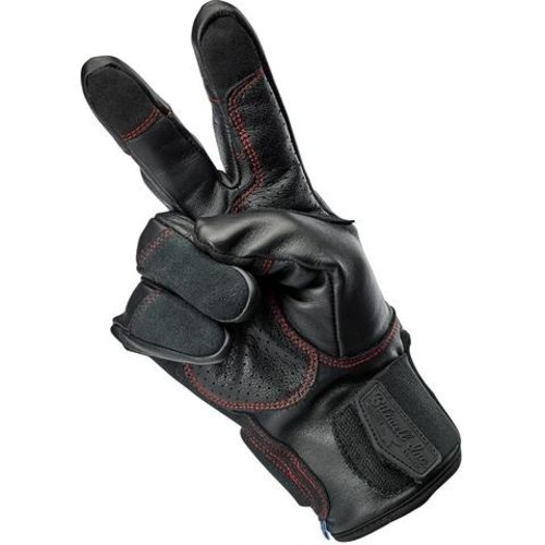 Biltwell Belden handschoenen - Redline