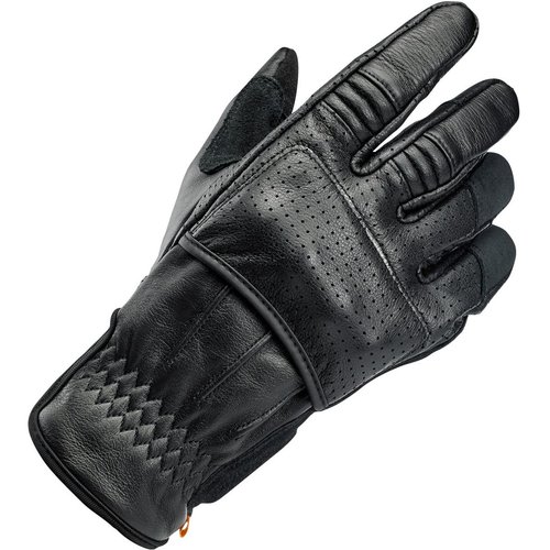 Biltwell Borrego Handschuhe - Schwarz / Schwarz