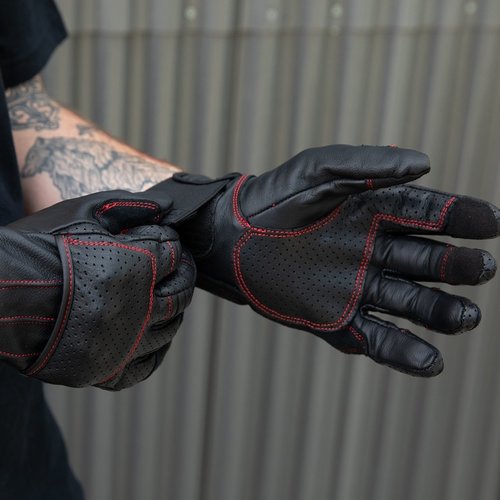 Biltwell Gants Borrego - Redline
