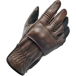 Biltwell Borrego Gloves - Chocolate/Black