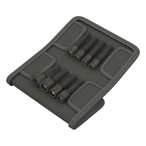 Wera 1/4” 8-Piece Nutsetter with Beltpouch