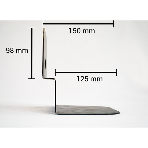 MCU Luchtfilterhuis Cover / Accu houder R65 hoog - zwart