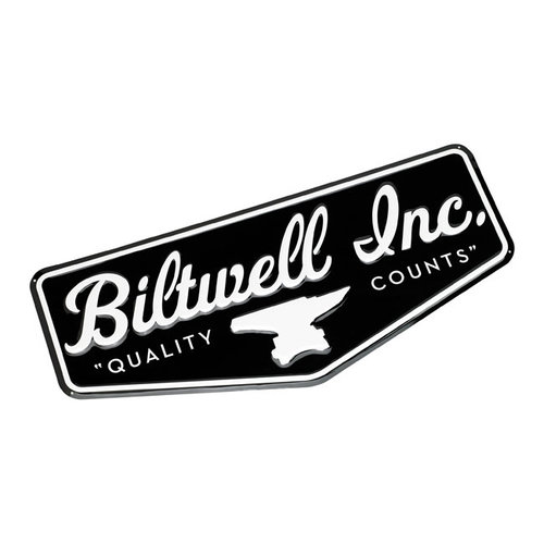 Biltwell Metall werkstatt schild