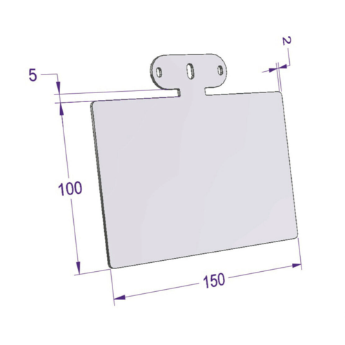 Universele snelheidsmeterhouder DIY voor Motoscope Mini