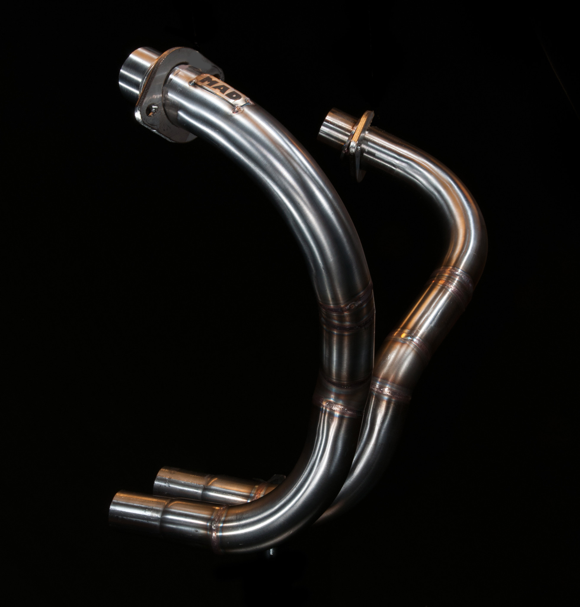 Mad Exhaust Honda Cx Or Gl Classic Exhaust Caferacerwebshop Com