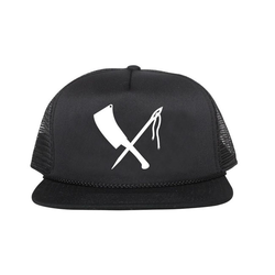 cap logo black