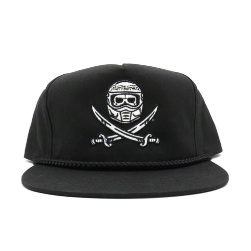 Rusty Butcher cap surrender snapback black