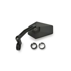 CNC Sechseck Aluminium-Lenkerendenspiegel mit E-Prüfzeichen für 22 mm und 1 Inch Lenker