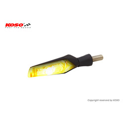 KOSO LED-Blinker Mars, schwarz