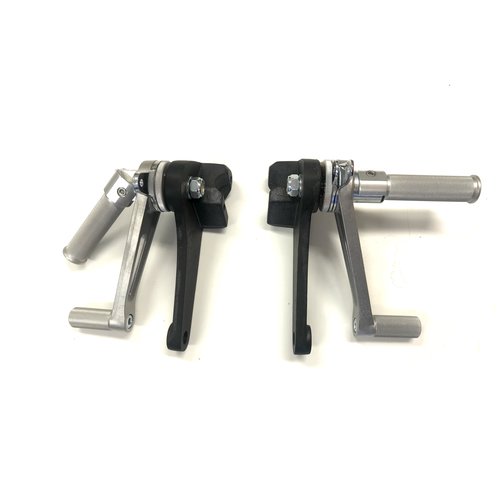 Tarozzi Moto Guzzi Fußrastenanlage Knurled Faltbar