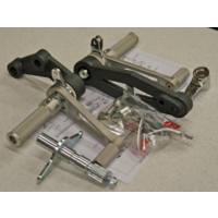 Honda CB Rearset Knurled Foldable