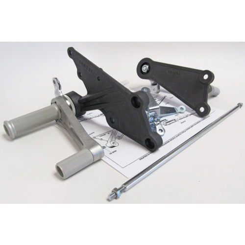 Tarozzi Suzuki GSX Rearset Knurled Fixed