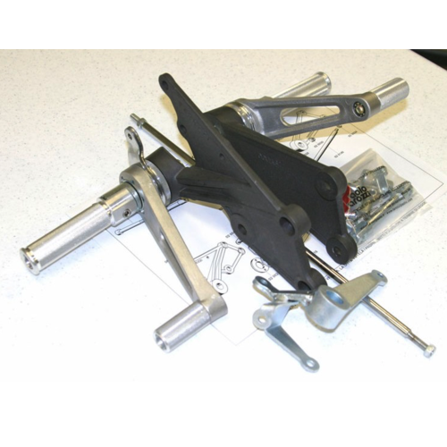 Tarozzi Suzuki GSX Commandes reculées Knurled Pliable