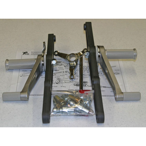 Tarozzi Ducati 900 S2-1000 replica II Rearset Knurled Fixed