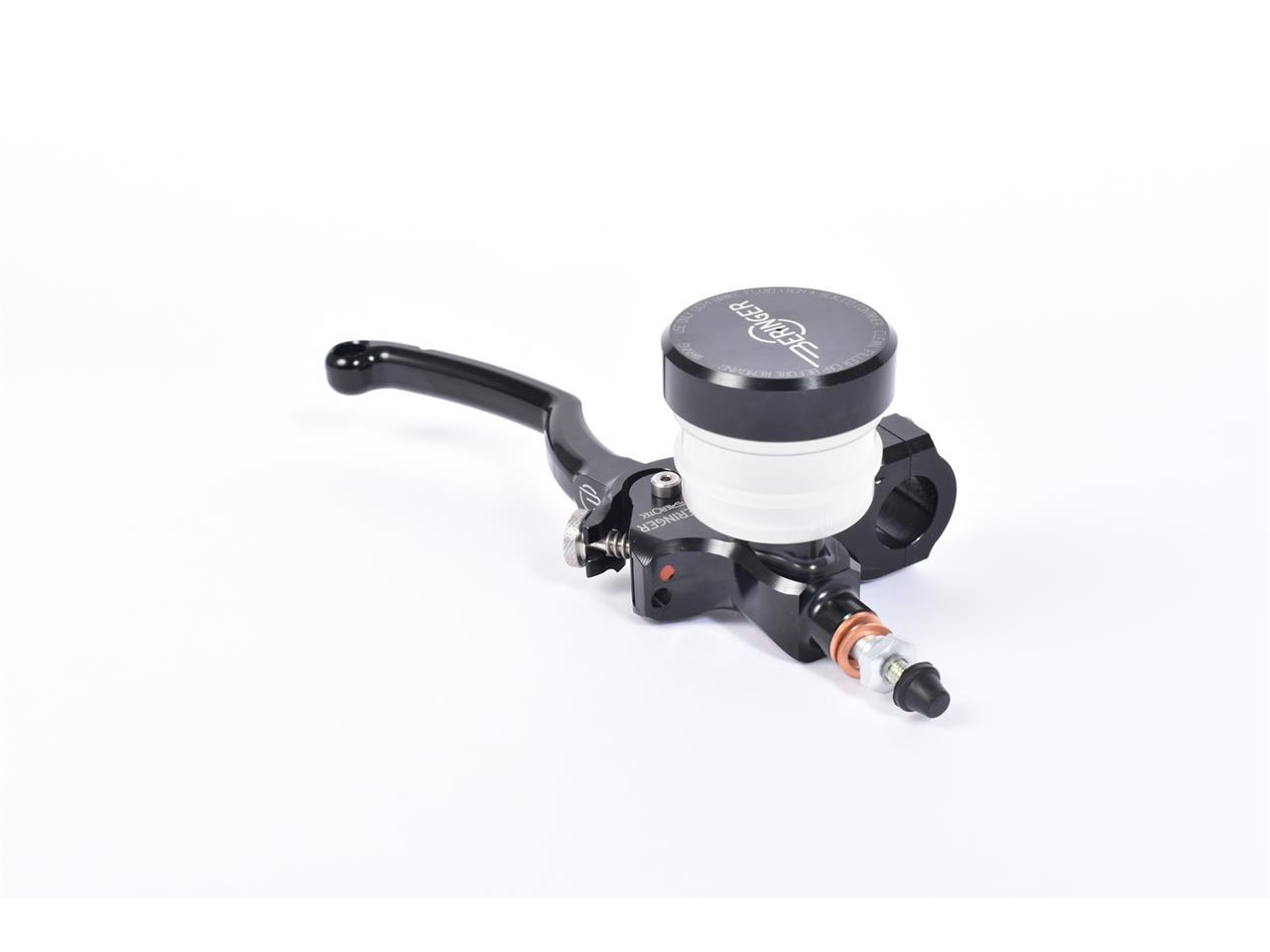 Classic Axial Brake Master Cylinder Plugin Reservoir Black