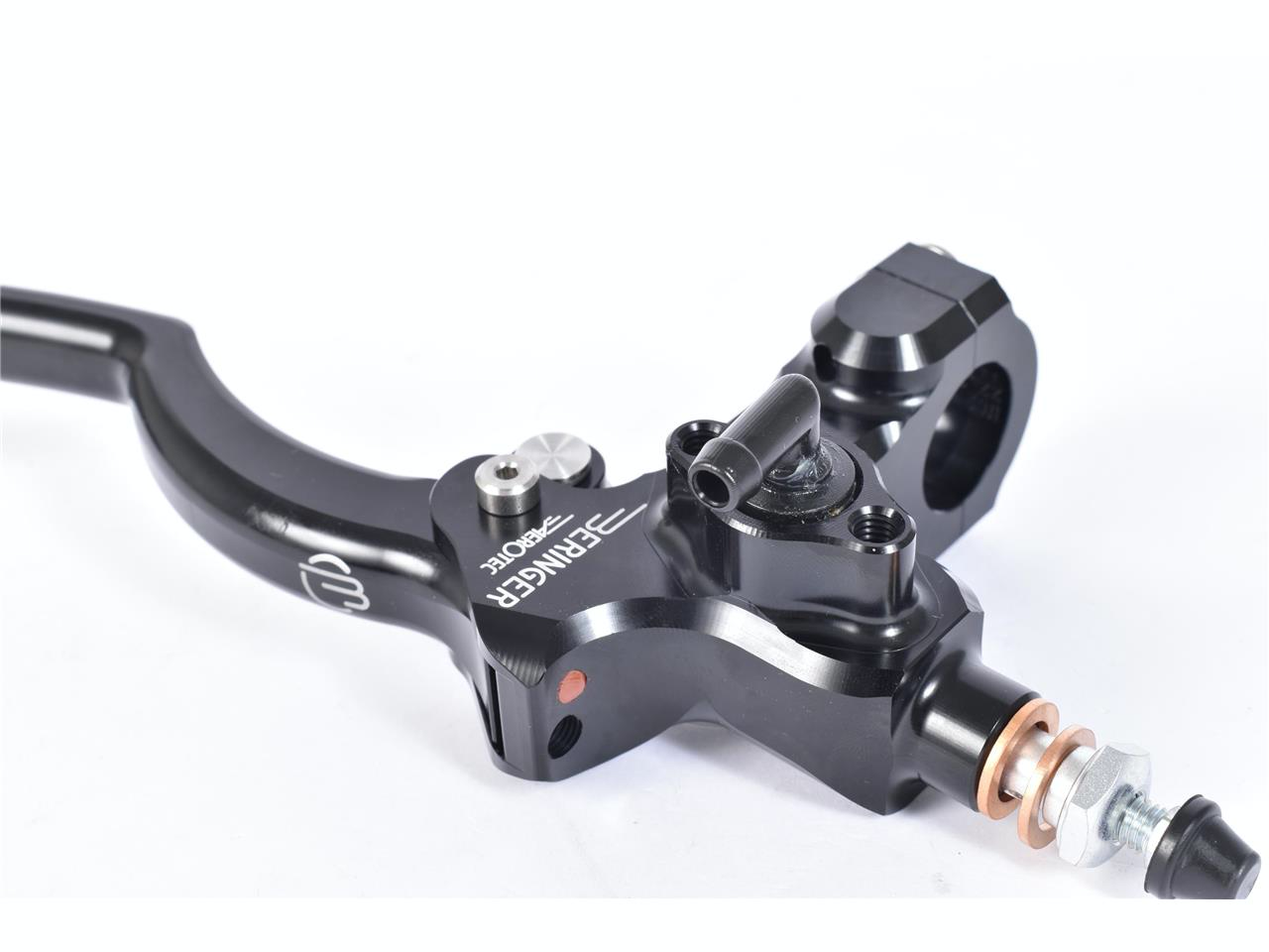 Classic Axial Brake Master Cylinder External Reservoir Black