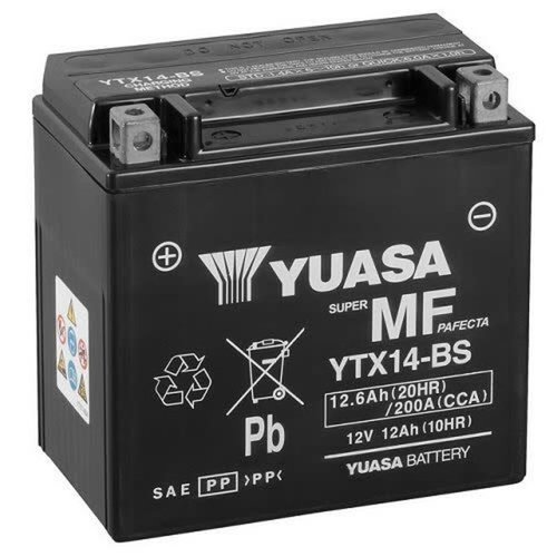 Yuasa Batterie sans entretien YTZ14-BS