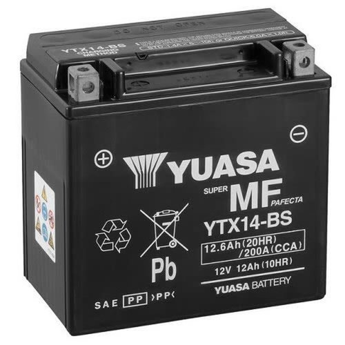 Yuasa YTZ14-BS Maintenance Free Battery