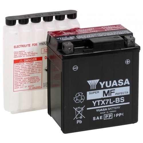 Yuasa YTX7L-BS Maintenance Free Battery