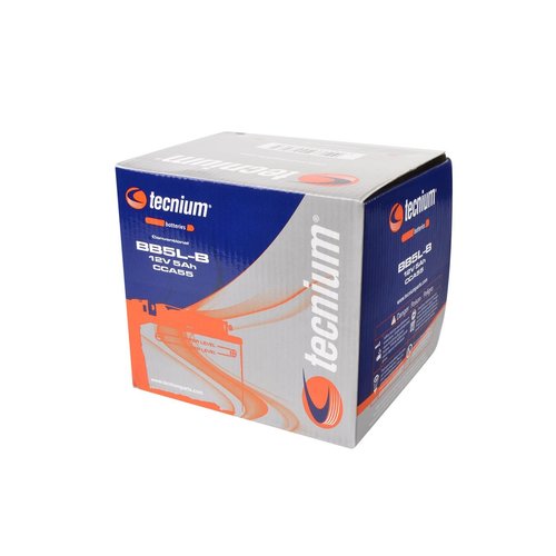 Tecnium BB5L-B Lead Battery with acid pack