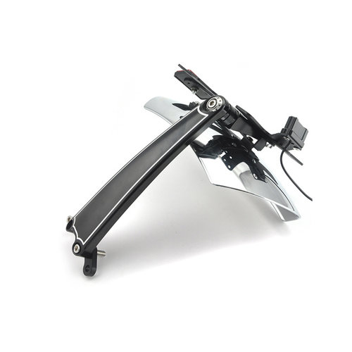 BMW R NineT achterspatbord plus kentekenhouder chrome