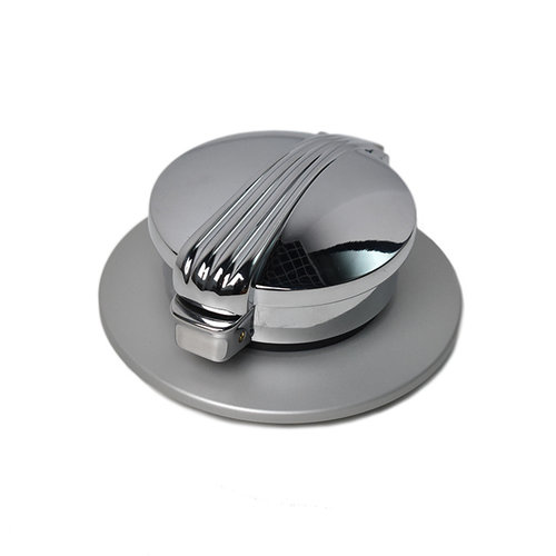 BMW R NineT Monza Cap Chrome en Silber