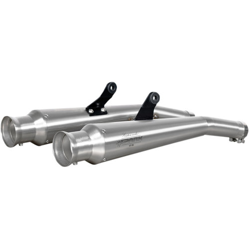 Spark Trumpet Muffler Set (2) Stainless Steel - Homologated BMW R100