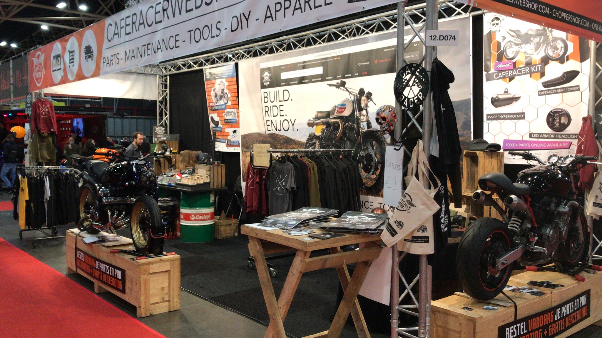 Caferacerwebshop 2020 motorbeurs utrecht