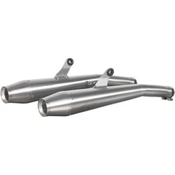 Sinfonia Muffler Set (2) Stainless Steel - Homologated BMW R100