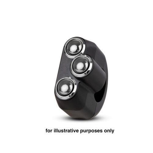 Rebelmoto REBEL SWITCH 4 button – Black 22mm