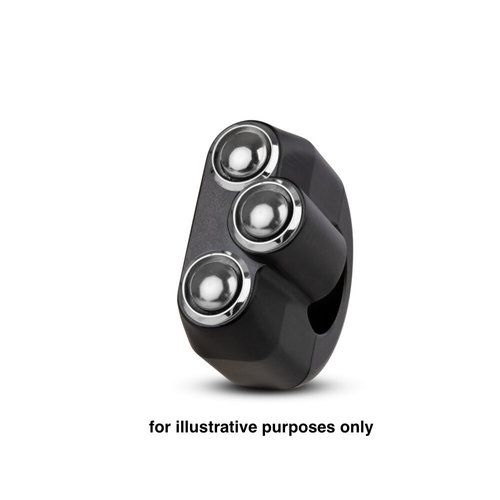 Rebelmoto REBEL SWITCH 4-Tasten - Schwarz 22mm