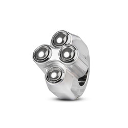 REBEL SWITCH 4 button – Polished 22mm