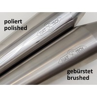 Silencieux arrière 38mm EG-ABE Gunball 1985< BMW R 65, R 80, R 80RT, R 100 RS, RT Monolever
