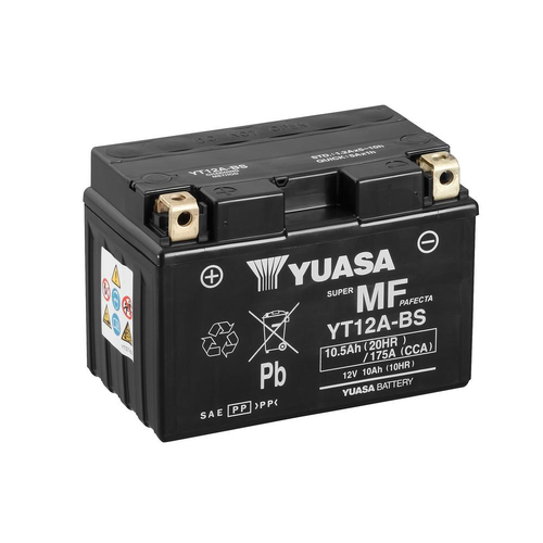 Yuasa YT12A-BS Maintenance Free Battery