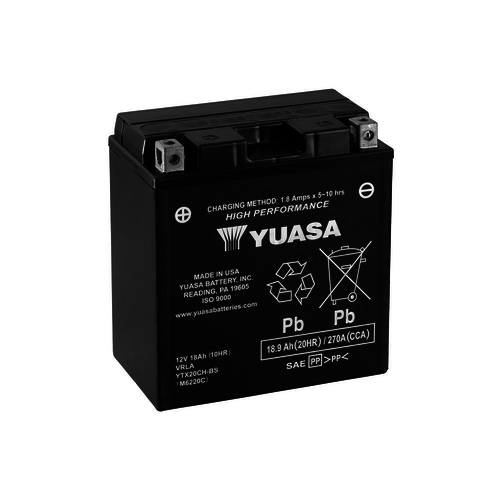 Yuasa YTX20CH-BS Wartungsfreie Batterie