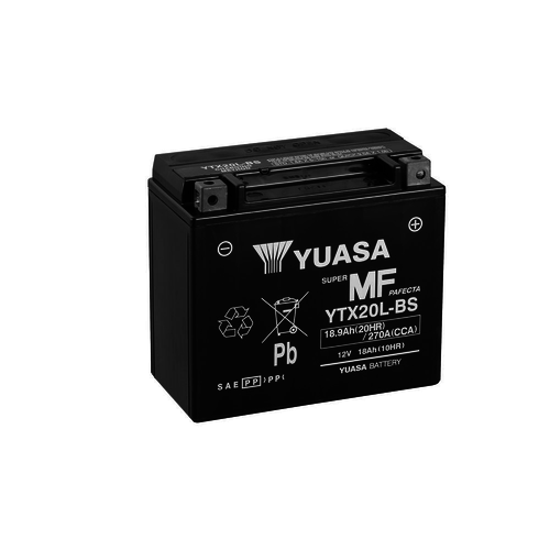 Yuasa Batterie sans entretien YTX20L-BS