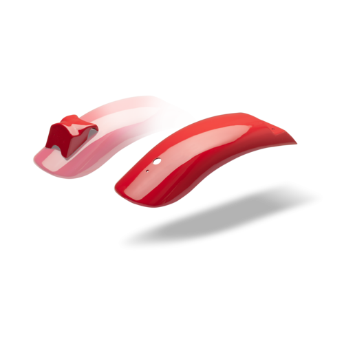 C.Racer Garde-boue Arrière style Scrambler pour Royal Enfield Interceptor 650