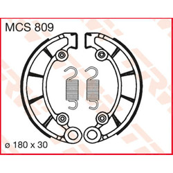 Honda CB Remschoenen MCS809