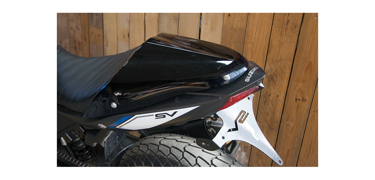 Suzuki sv650 sales seat cover