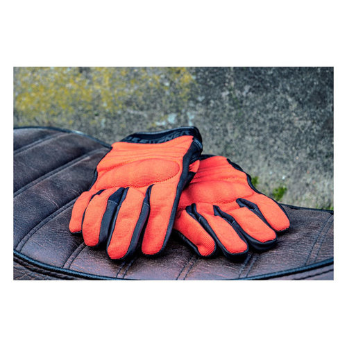 Roeg FNGR Motorhandschoenen Textiel FNGR Oranje
