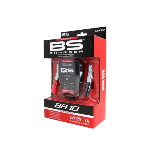 BS Battery STUNT! Chargeur de batterie / chargeur d'entretien BA10 6V / 12V 1000MA