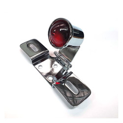Oldskool LED Atomic Achterlicht - Chroom Of Zwart ECE