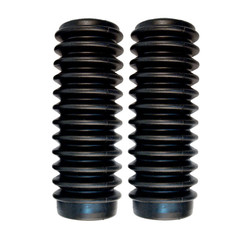 Gabelmanschetten Set 180x50x60mm Schwarz Gummi für Honda CB750 (1969-1976), CB550 (1974-1976), CB5004 (1971-1973), CB/CL450 (1970-1974), CL350 (1970-1973)
