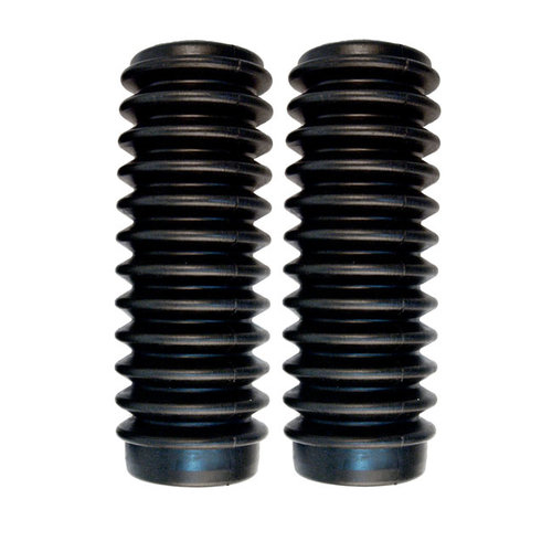 Emgo Juego de Fuelles de Horquilla 180x50x60mm Negro Caucho para Honda CB750 (1969-1976), CB550 (1974-1976), CB5004 (1971-1973), CB/CL450 (1970-1974), CL350 (1970-1973)