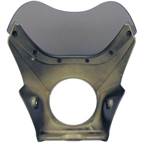 Emgo Mini Cafe Racer Fairing Windshield for 5.75" (14.6 cm) Headlights in Gloss Black