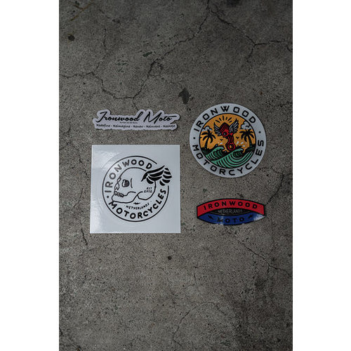 Ironwood Motorcycles Stickers Ironwood