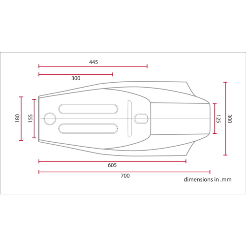 C.Racer Flacher Tracker Sitz Black Tuck 'n Roll